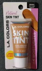 L.A. COLORS NATURAL SKIN TINT - CBLM447 beige caldo (medio) 1 fl oz ***NUOVO*** - Foto 1 di 3