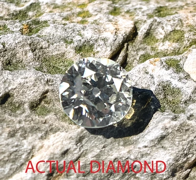 GIA Certified Old Circular Brilliant .29 Carat Loose Mined Natural Diamond - Image 1 of 4