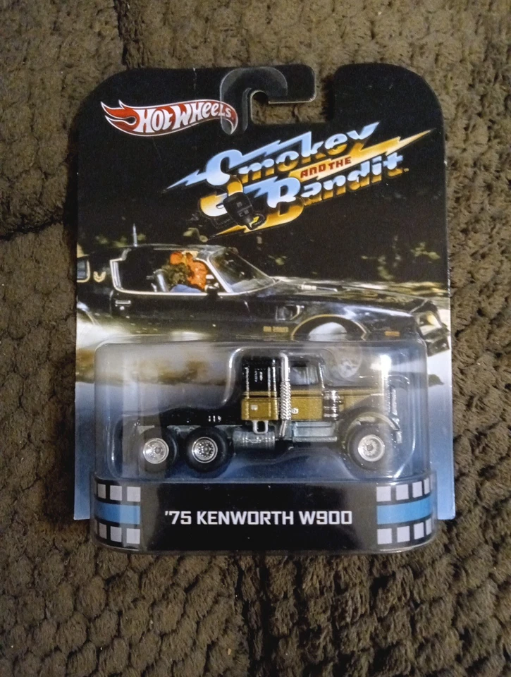 Hot Wheels '75 Kenworth W900 1/64 Smokey and the Bandit Retro Entertainment - Image 1 of 3