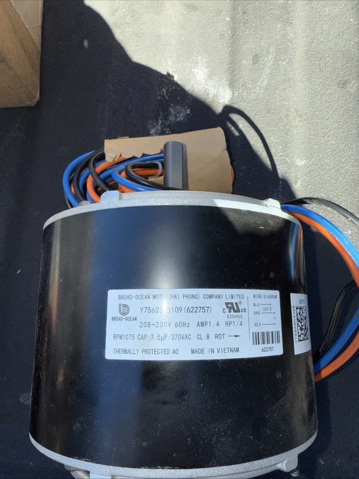 宽海洋电机 208-230v 60Hz — 第 1/3 张图片