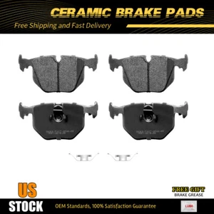 Pastillas de freno cerámicas traseras para BMW 330Ci 330Xi 525i 740i 740iL 750i M3 M5 X3 X5 Z4 - Imagen 1 de 6