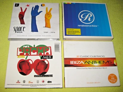 Space Ibiza 1989 - 2016 Renaissance Ibiza Pure Pacha Ibiza Anthems 4 CD Albums - Image 1 of 2
