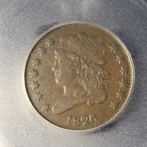 1826 Classic Head Half Cent, XF-40 - Picture 1 of 4
