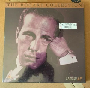 THE BOGART COLLECTION 4 Movie Collection Laserdisc NEW AND SEALED - Picture 1 of 2