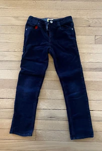 Mini Boden Boys Corduroy Pants Size 8 8y Youth Blue Cords Slim Skinny - Picture 1 of 4