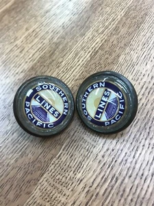 Rare Southern Pacific Lines Railroad Rosettes - Picture 1 of 9