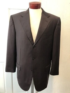 Ermenegildo Zegna Herren Wolle Trophäe Anzug anthrazit gestreift Gr. 42R 34x29 J620 - Bild 1 von 21
