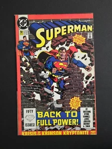 DC Comics Superman #50 December 1990 Jerry Ordway Cover Second Print (c) - Picture 1 of 1