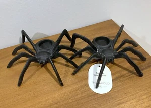 Threshold Metal Spider Tea Light Candle Holder Halloween Tarantula Decoration - Picture 1 of 7