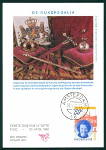 OLANDA MK 1980 REGINA KONINGIN BEATRIX MASSIMA CARD MAXIMUM CARD MC ek15 - Foto 1 di 2