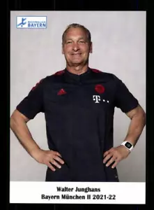 Walter Junghans Autogrammkarte Bayern München Amateure 2021-22 - Bild 1 von 2