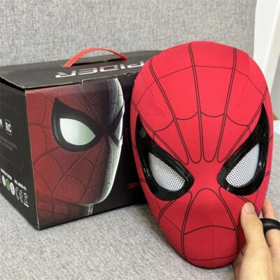 Spider-Man Gwen LED Máscara Luminosa Juegos con disfraces Máscaras Faciales Completas Arnés Accesorios Regalo  Foto 1 de 4