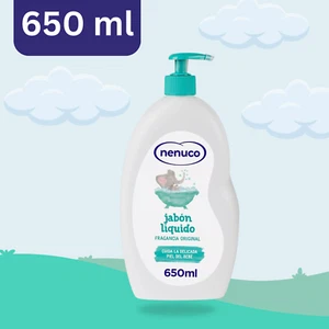 Jabón corporal para bebé Nenuco - aroma original, 21,9 fl oz, probado por dermatólogos - Imagen 1 de 7