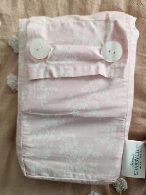 SIMPLY SHABBY CHIC ROSE SLIPPER PINK FLORAL KING PILLOWCASE SET - Image 1 of 4