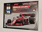 Charles Leclerc LIVE ACTION 191 Topps F1 Turbo Attax 2022 Formula 1 racing card