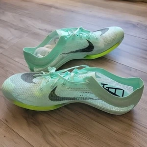 Chaussures de course à pied Nike Air Zoom Victory homme pointure 13 vert volt track pointes neuves - Photo 1/13