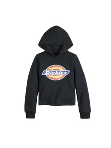 Dickies Girls Long Sleeve Crop Hoodie,Black, Size Large NWT - Picture 1 of 5