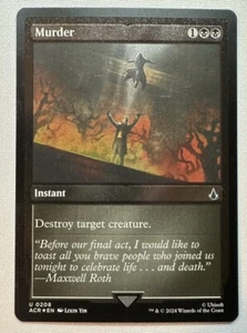 MTG Murder (Foil Etched) #208 - Universes Beyond: Assassin's Creed - Picture 1 of 1