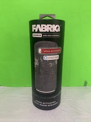 Altavoz inalámbrico FABRIQ Chorus Bluetooth activado por voz Amazon Alexa gris nuevo Foto 1 de 4