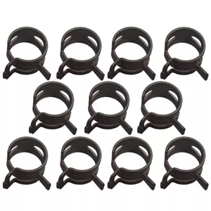 5904 Corp 10 Hose Clamps Green for 1/4" ID Fuel Line with 3/8" OD - Picture 1 of 1