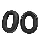 1 Pair Leather Sponge Ear Pads Cushions Cover For Sony Mdr-rf995rk Headphones