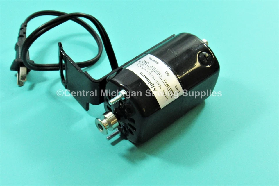 Alphasew Sewing Machine Motor NA35L With Bracket 7000rpm 0.9a