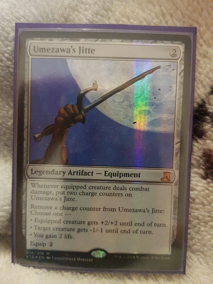 1x MTG Magic The Gathering TCG Umezawa's Jitte Rare - From the Vault Lore - Image 1 of 1