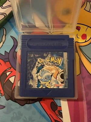 Pokemon Blue Version (Nintendo Game Boy, 1998) Authentic (Cartridge Only) Tested - Image 1 of 2