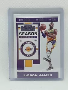 Lebron James 2019-20 Contenders NBA Basketball - #70 - Los Angeles Lakers - Picture 1 of 2