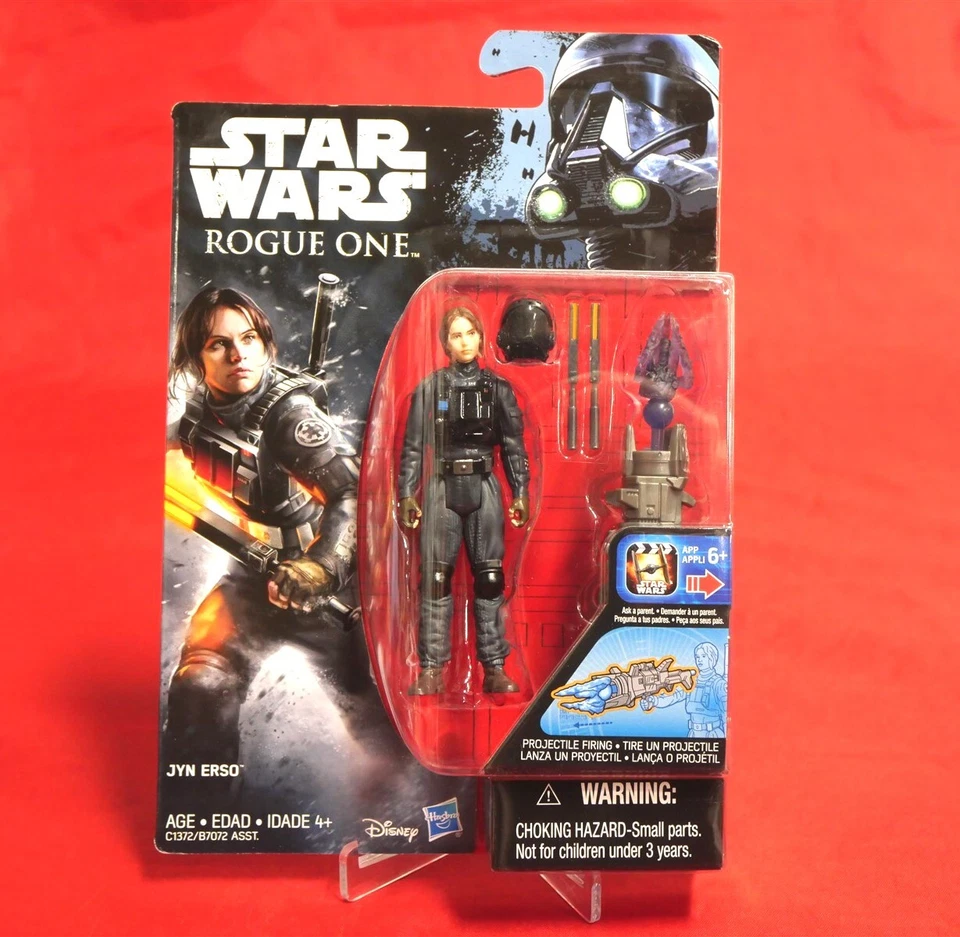 Figura de acción Star Wars Rogue One Jyn Erso Ground Crew 3,75" Hasbro sin usar, en caja Foto 1 de 1