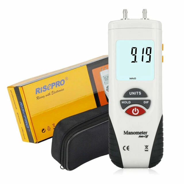 RISEPRO HT-1890 Digital Manometer