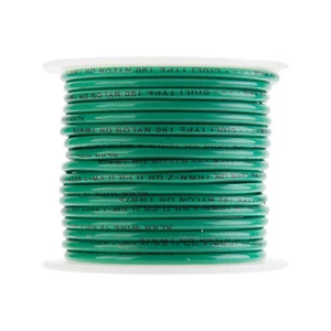12 AWG Gauge Solid THHN Wire Green 100 ft 0.119" 600 Volts Building Wire - Picture 1 of 1
