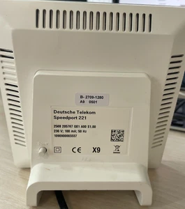 Telekom Home Speedport 221 VDSL Modem VDSL2 - Bild 1 von 2