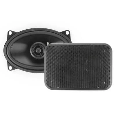 RetroSound Premium Stereo Speakers 4x6 Inch with Grills Sold as a Pair 25w RMS - Image 1 of 4