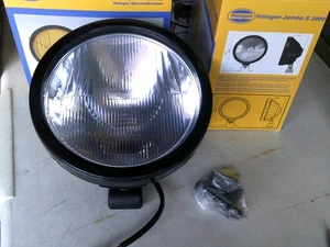 NEW 2 X HALOGEN JUMBO S 3000 SPOT LAMPS MARS TECH M710611 TRUCK RALLY - Picture 1 of 4