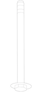 4 PACK Ford Upper Insulator Mount Bolt W718644-S439 (B4) - Foto 1 di 2