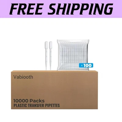 10000 Disposable 3mL Pipettes - Accurate Measurement for Projects & Experiments - Image 1 of 4