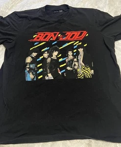 Bon Jovi T-shirt Size XXL Vintage Bandmerch Licensed Runaway Alec John Such - Bild 1 von 15