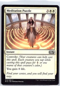Meditation Puzzle 19 The List Reprints - Magic The Gathering MTG - NM - Imagen 1 de 2