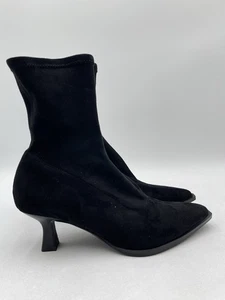 Women’s Dolce Vita Adalia Black Ankle Size Zip Booties Size 8M - Picture 1 of 6