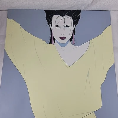 Serigrafía original conmemorativa #8 de Patrick Nagel 1986 NC8 DAÑADA LEER  Foto 1 de 4