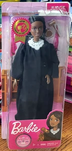 Barbie 2019 Career Of The Year African American Judge Black Hair FXP43 AA - Bild 1 von 2