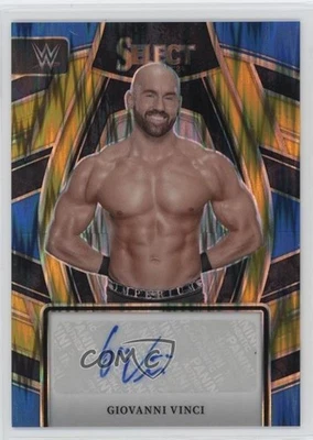 2024 Select WWE Signature Selections Gold Flash Prizm /5 Giovanni Vinci Auto - Image 1 of 2