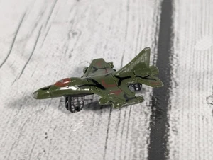 Sehr kleiner Druckguss US Air Force F-16 Falcon Düsenjäger in grüner Camouflage - Bild 1 von 6