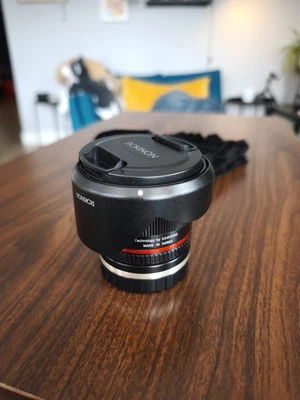 Rokinon 12mm F2.0 High Speed Wide Angle Lens (Canon M Black) - Image 1 of 4