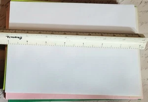 7,25" x 5,25" A7 Vintage unbenutzt weiß und farbig Umschläge Posten von 50 - Bild 1 von 10
