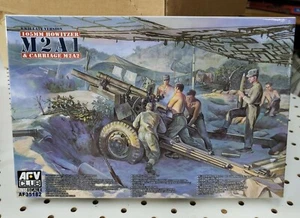 Obús AVF Club AF35182 1/35 105 mm M2A1 y carro M2A2 (TARDÍO DE LA SEGUNDA GUERRA MUNDIAL) - Imagen 1 de 4