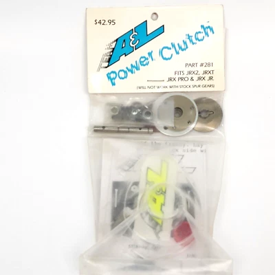 Embrague eléctrico vintage A&L #281 para JRX2 JRXT JRX-PRO JRX-JR incluye cubierta de engranaje Foto 1 de 4