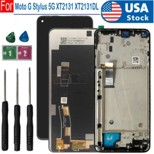 A++Für Motorola Moto G Stylus 5G XT2131 LCD Display Touchscreen Digitizer±Rahmen - Bild 1 von 11