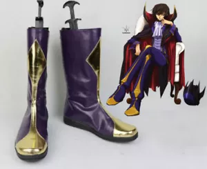 Code Geass Zero Lelouch Cosplay Schuhe Stiefel maßgeschneidert hochwertige - Bild 1 von 5
